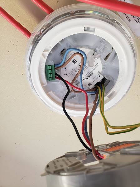 Fire detection system installation